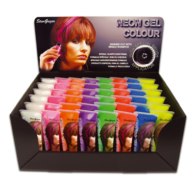 * UV Neon gel colour/haarverf gel